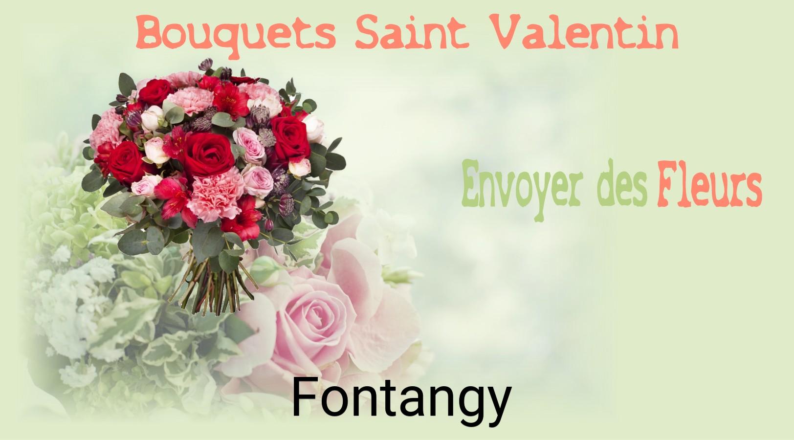 Roses de Saint-Valentin livrées à Fontangy